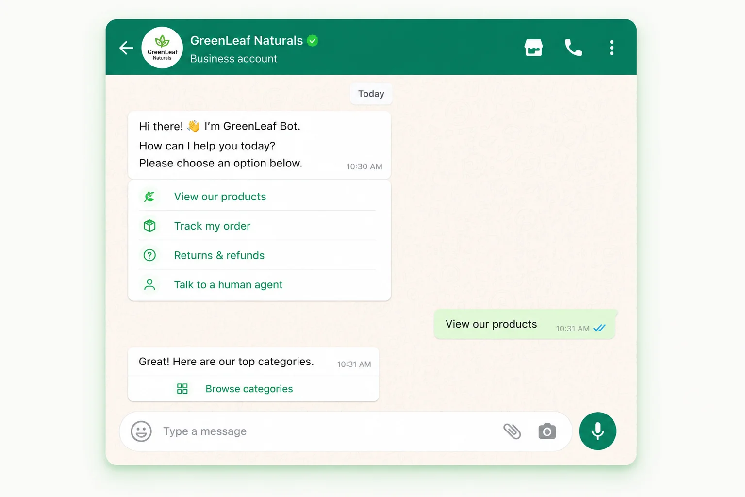 WhatsApp Chatbot