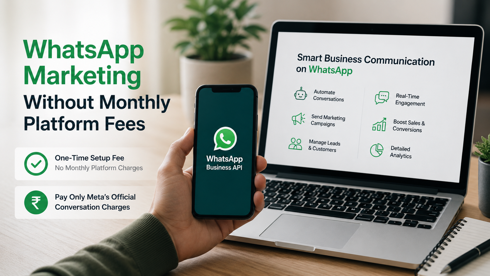 Affordable WhatsApp Marketing Without Monthly Fees