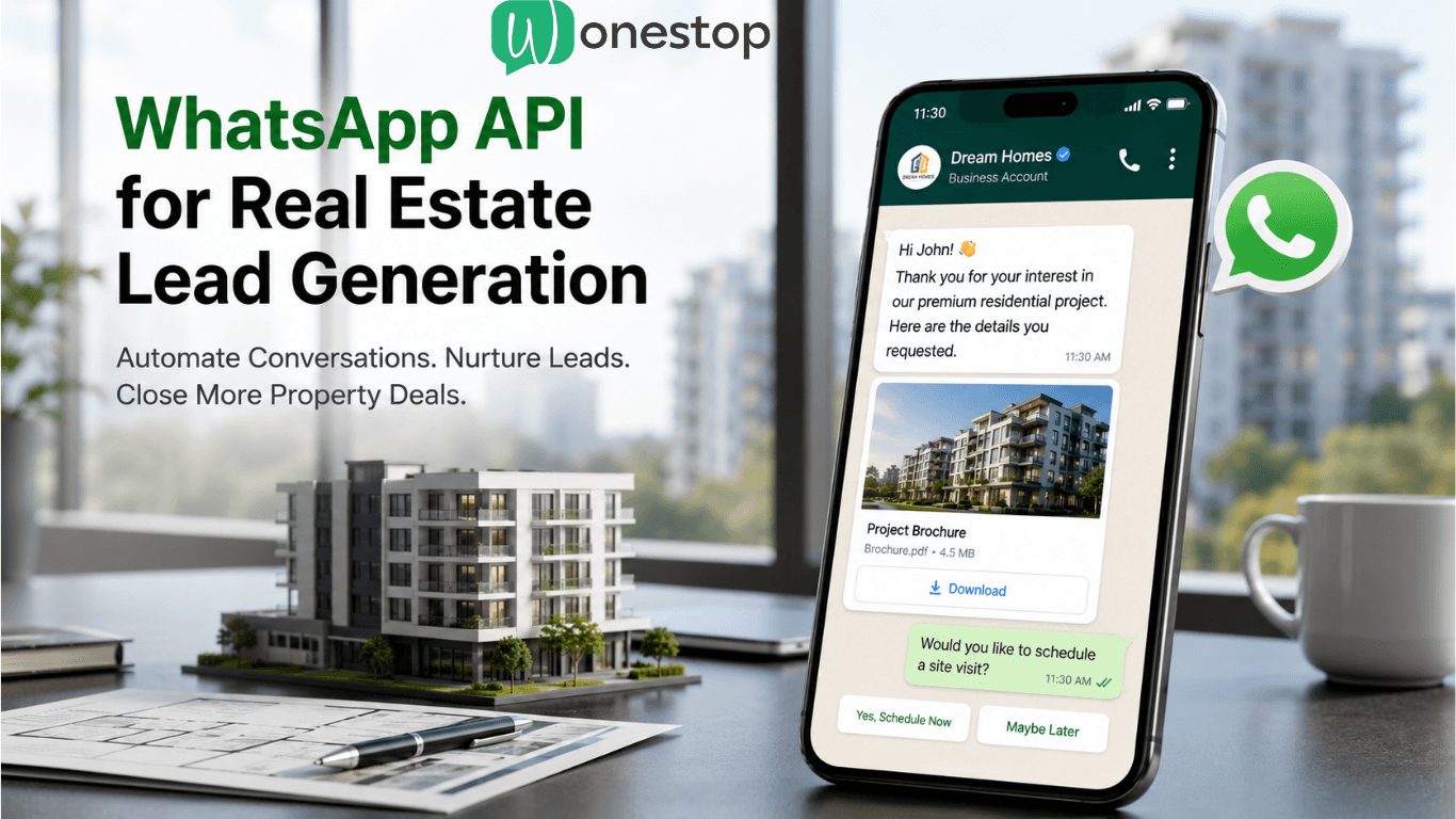WhatsApp API for Real Estate Lead Generation: Complete Guide for Builders and Agents